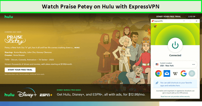 watch-praise-petey-on-hulu-with-expressvpn-in-Spain