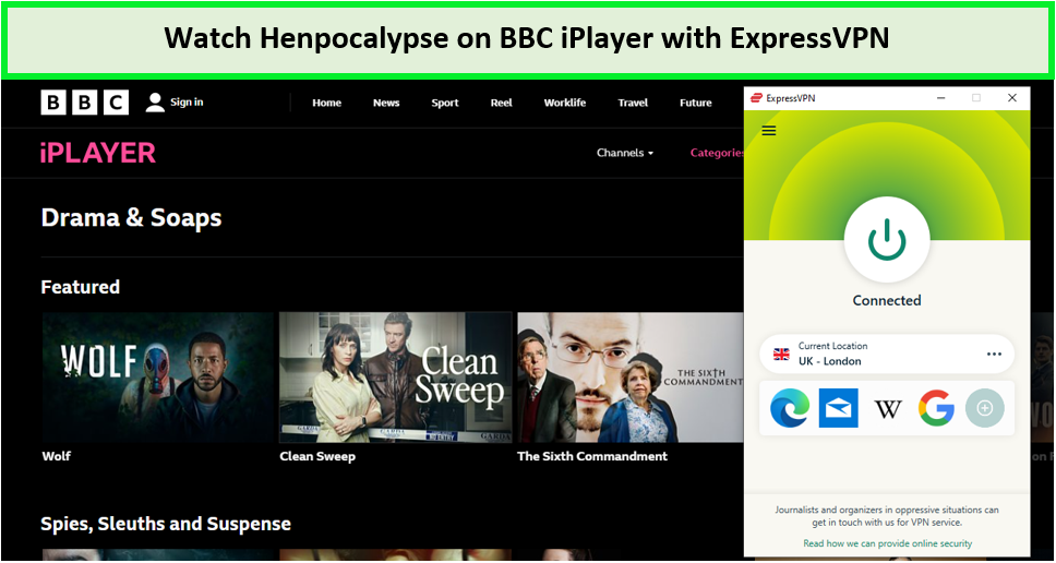 Watch-Henpocalypse-outside-UK-on-BBC-iPlayer-with-ExpressVPN