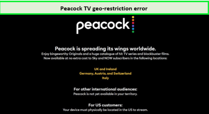 Peacock-TV-Geo-Restriction-Error
