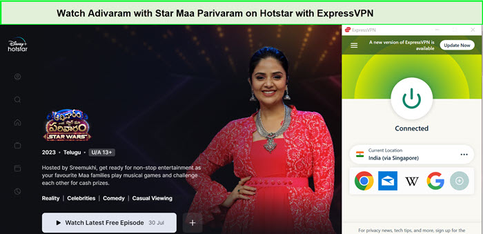 Watch-Adivaram-with-Star-Maa-Parivaram-in-USA-on-Hotstar-with-ExpressVPN