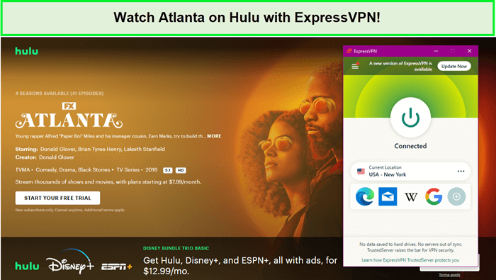 Watch-Atlanta-on-Hulu-with-ExpressVPN-in-Australia