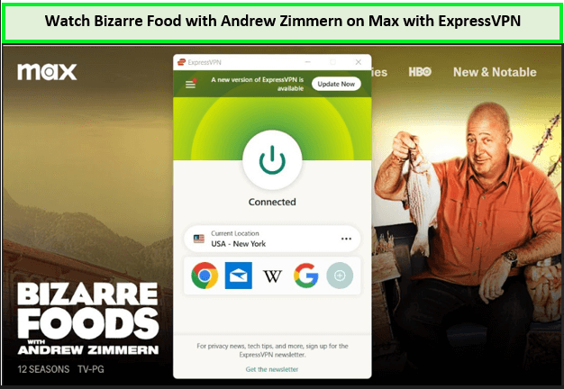 Watch-Bizarre-Foods-with-Andrew-Zimmern-outside-USA-on-Max-with-ExpressVPN