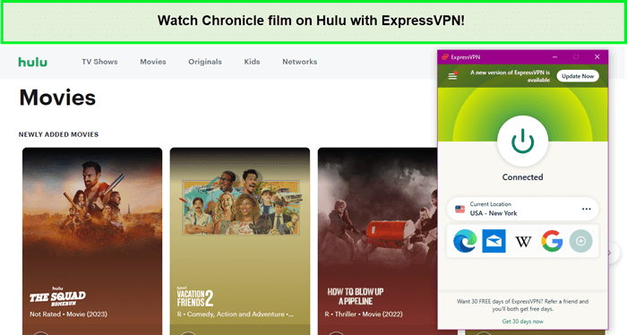 Watch-Chronicle-film-on-Hulu-with-ExpressVPN-in-Australia