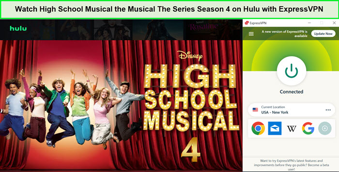  Guarda High School Musical: The Musical - The Series Stagione 4 in - Italia Su Hulu con ExpressVPN 