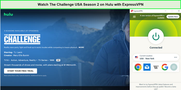 Watch-The-Challenge-USA-Season-2- -on-Hulu-with-ExpressVPN