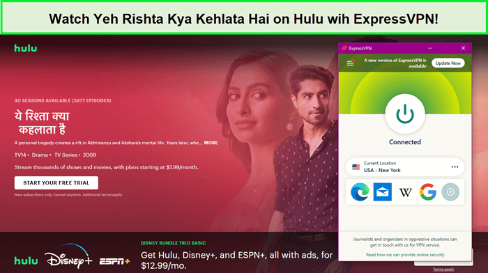 Watch-Yeh-Rishta-Kya-Kehlata-Hai-on-Hulu-wih-ExpressVPN-in-India