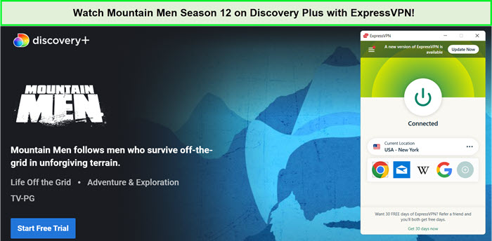 expressvpn-unblocks-mountain-men-season-12-on-discovery-plus-in-Singapore