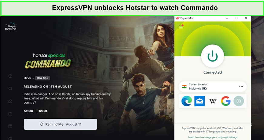 Use-ExpressVPN-to-watch-Commando-in-USA-on-Hotstar