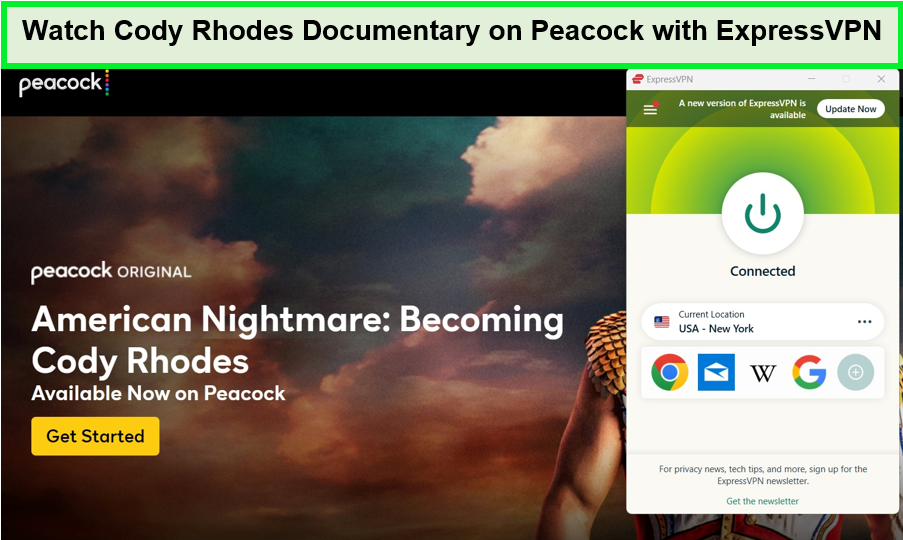 watch-cody-rhodes-documentary-on-peacock-in-France-with-expressvpn