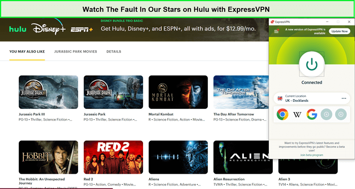 watch-The-Fault-In-Our-Stars-On-Hulu-in-Spain-with-ExpressVPN