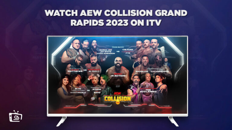 AEW Collision Grand Rapids 2023 on ITV - CS