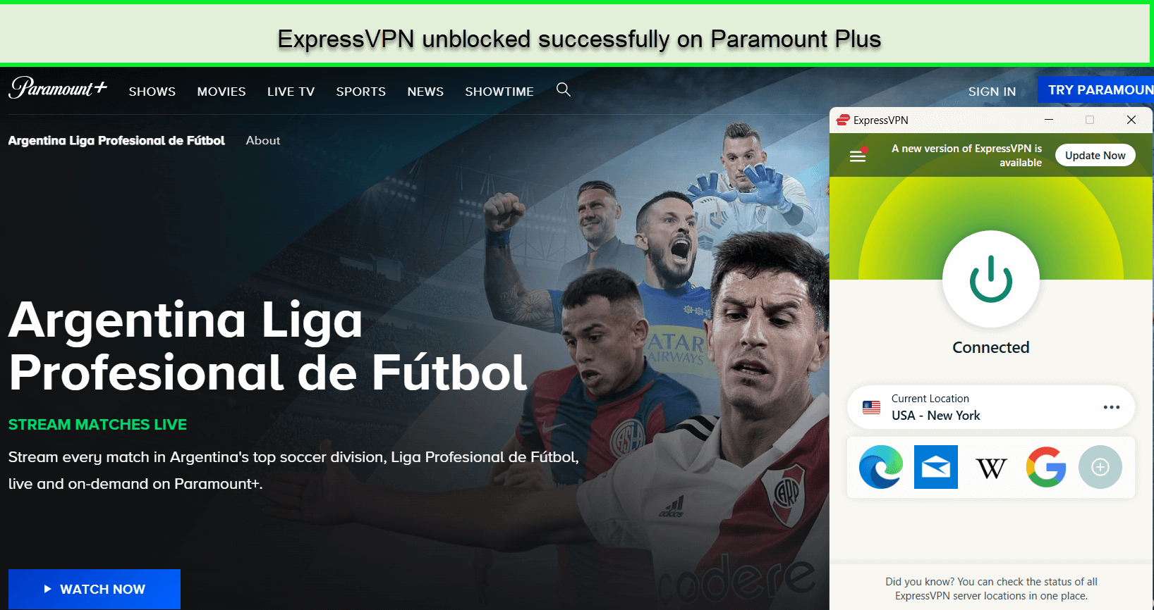  Schauen Sie sich die Wettbewerbe der argentinischen Liga Profesional de Fútbol auf Paramount Plus an. in - Deutschland 