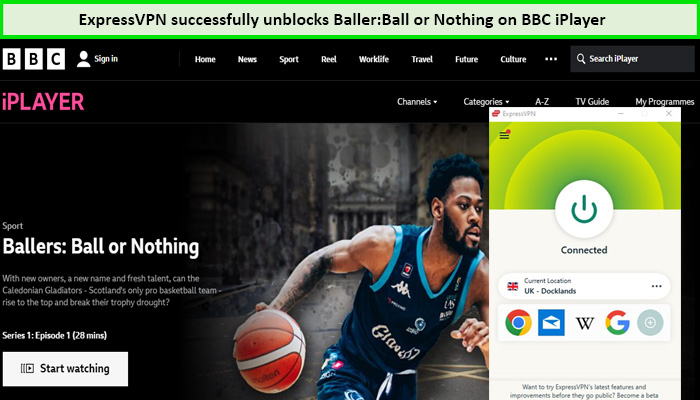 Express-VPN-Unblock-Baller-Ball-or-Nothing-in-South Korea-on-BBC-iPlayer