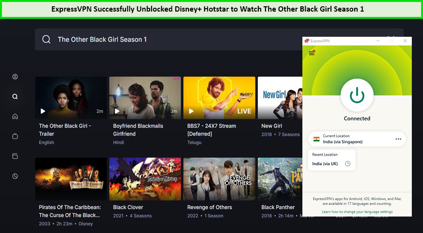 Use-ExpressVPN-to-Watch-The-Other-Black-Girl-Season-1-in-Australia-on-Hotstar