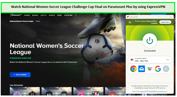  Beobachte die National Women Soccer League Challenge Cup Final  -  Auf Paramount Plus 