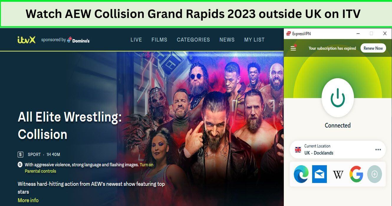 Watch-AEW-Collision-Grand-Rapids-2023-outside-UK-on-ITV
