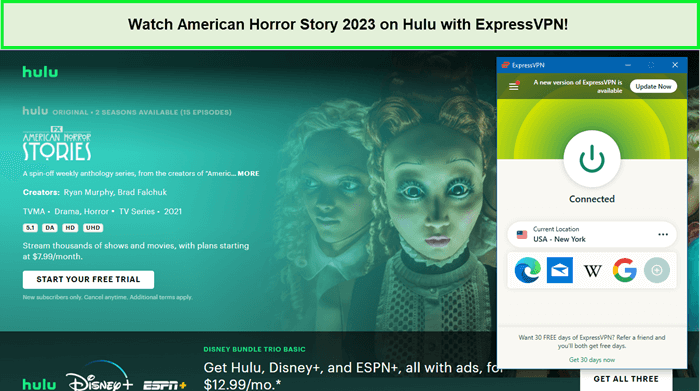  Kijk American Horror Story 2023 op Hulu met ExpressVPN in - Nederland 