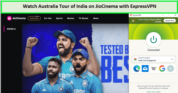 Watch-Australia-Tour-of-India-in-on-JioCinema-with-ExpressVPN