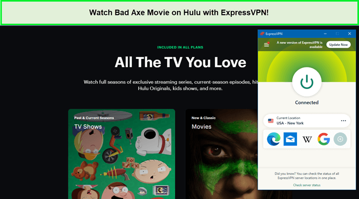  Regardez le film Bad Axe sur Hulu avec ExpressVPN. in - France 