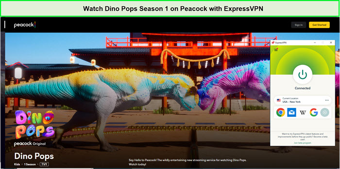 unblock-Dino-Pops-Season-1-in-South Korea-on-Peacock-with-ExpressVPN