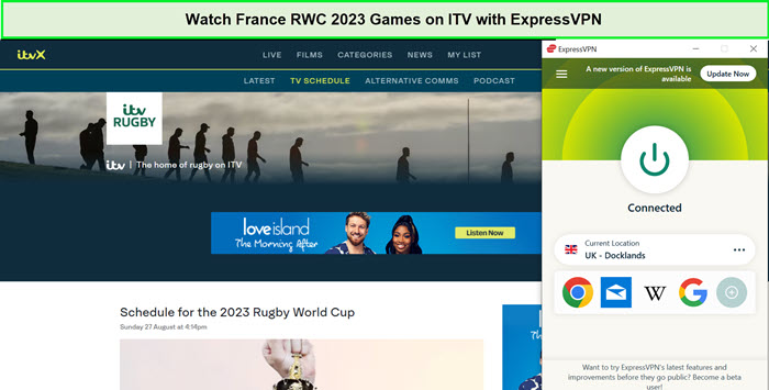  Kijk naar de Franse RWC 2023-spellen in - Nederland Op ITV met ExpressVPN 