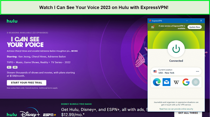 Watch-I-Can-See-Your-Voice-2023-on-Hulu-with-ExpressVPN-in-South Korea