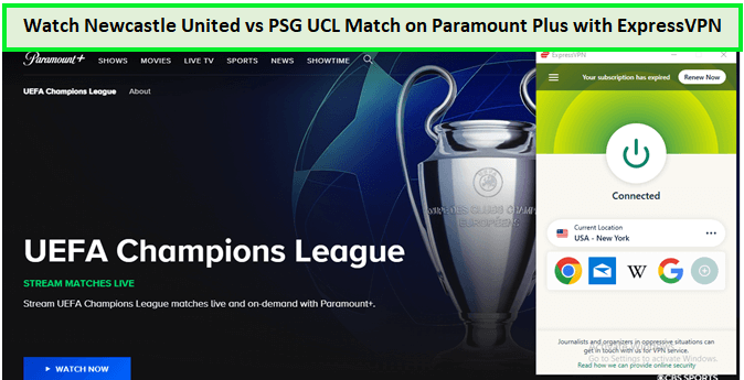 Watch-Newcastle-United-vs-PSG-UCL-Match-in-UK-on-Paramount-Plus