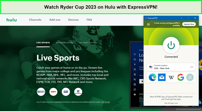 Watch-Ryder-Cup-2023-on-Hulu-with-ExpressVPN-in-Netherlands