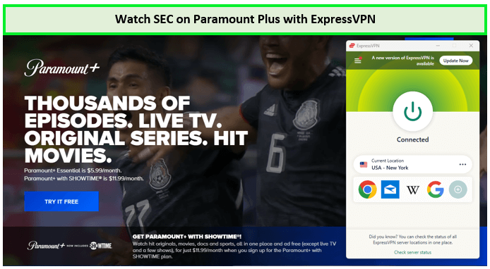  Schau dir SEC auf Paramount Plus online an.  -  