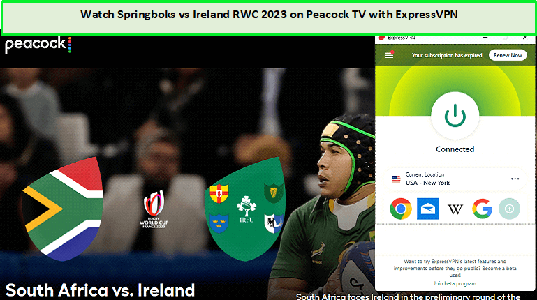 unblock-Springboks-vs-Ireland-RWC-2023-in-South Korea-on-Peacock-TV-with-ExpressVPN