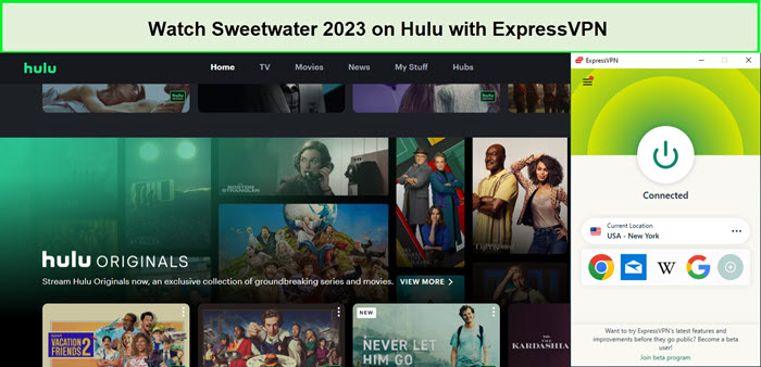 Watch-Sweetwater-2023-in-Australia-on-Hulu-with-ExpressVPN