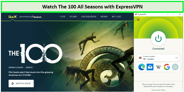  Regardez les 100 saisons toutes. in - France Avec ExpressVPN 