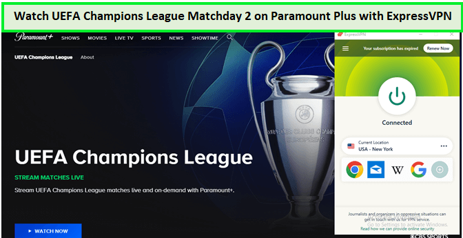  Beobachte UCL Matchday 2  -  Auf Paramount Plus 