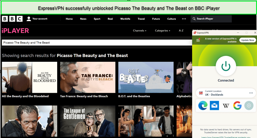 expressVPN-unblocks-Picasso-the-beauty-and-the-beast-on-BBC-iPlayer