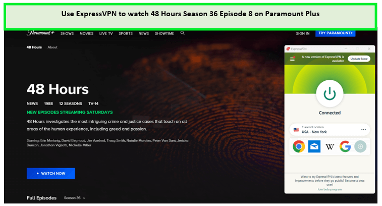 Guarda la stagione 36 episodio 8 di 48 ore  -  Su Paramount Plus 