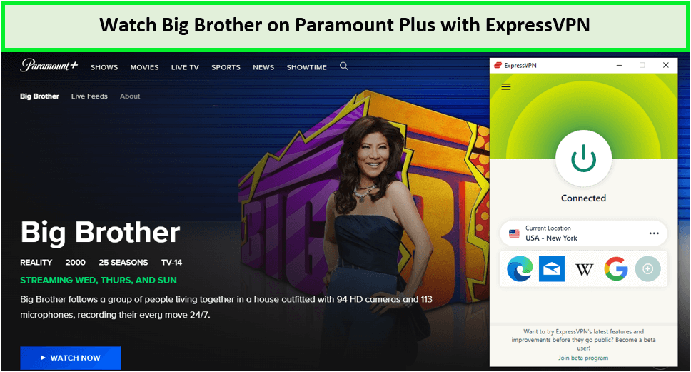  Beobachte Big Brother in - Deutschland Auf Paramount Plus mit ExpressVPN 