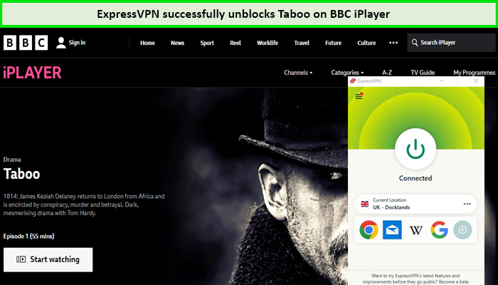 Express-VPN-Unblock-Taboo-in-South Korea-on-BBC-iPlayer