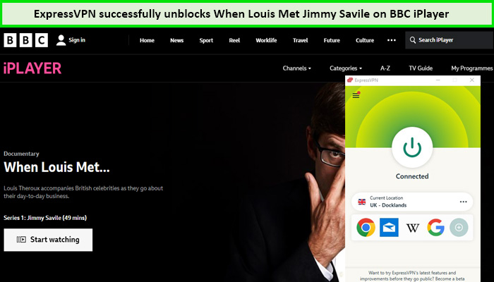 Express-VPN-Unblock-When-Louis-Met-Jimmy-Savile-in-Netherlands-on-BBC-iPlayer