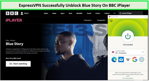  ExpressVPN erfolgreich Blue Story auf BBC iPlayer entsperren 