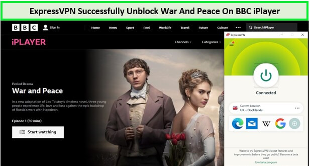 ExpressVPN-Successfully-Unblock-War-And-Peace-On-BBC-iPlayer