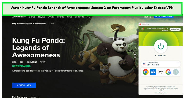  Regardez Kung Fu Panda Légende de l'Incroyable Saison 2  -  Sur Paramount Plus 