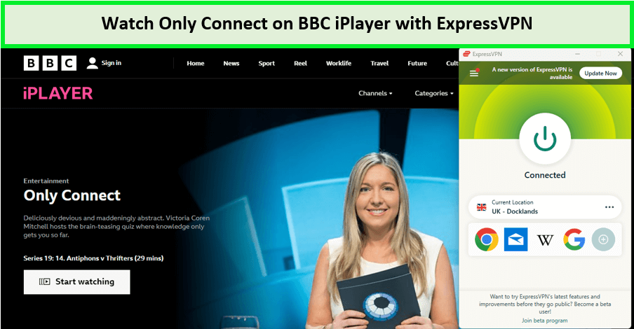  Mira solo conecta in - Espana En BBC iPlayer con ExpressVPN 