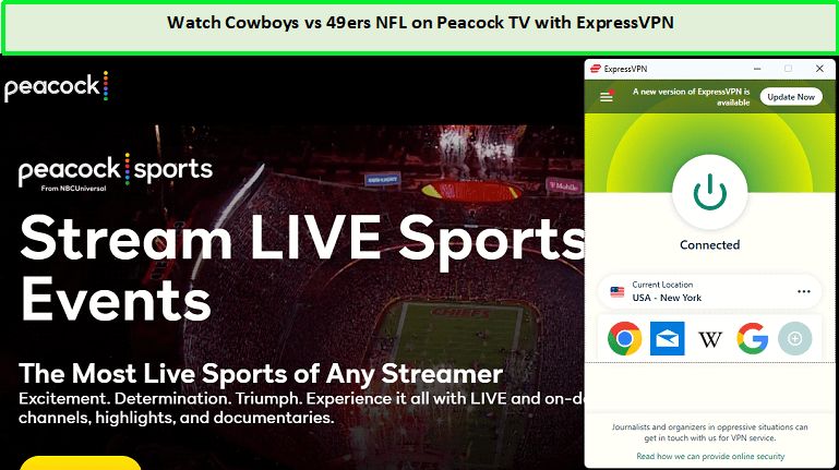 Watch-Cowboys-vs-49ers-NFL-outside-USA-On-Peacock-TV-with-ExpressVPN.