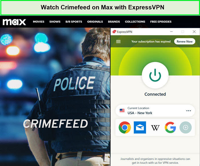 Watch-Crimefeed-in-New Zealand-on-Max-with-ExpressVPN