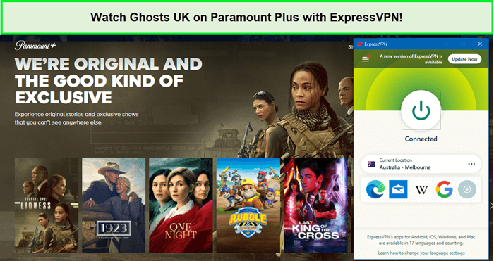 Watch-Ghosts-UK-on-Paramount-Plus-with-ExpressVPN-in-Australia