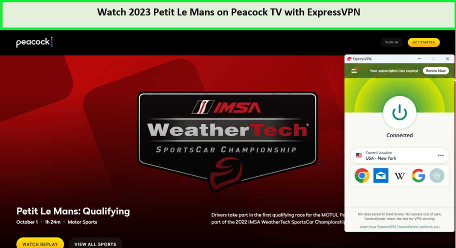 unblock-2023-Petit-Le-Mans-in-Australia-on-Peacock-with-ExpressVPN