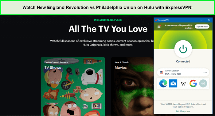 Watch-New-England-Revolution-vs-Philadelphia-Union-on-Hulu-with-ExpressVPN-in-Hong Kong