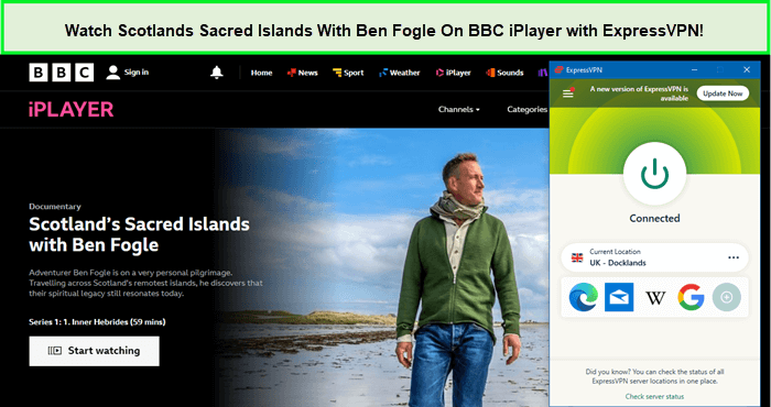  regardez les îles sacrées d'ecosse avec ben fogle sur bbc iplayer avec expressvpn in - France 