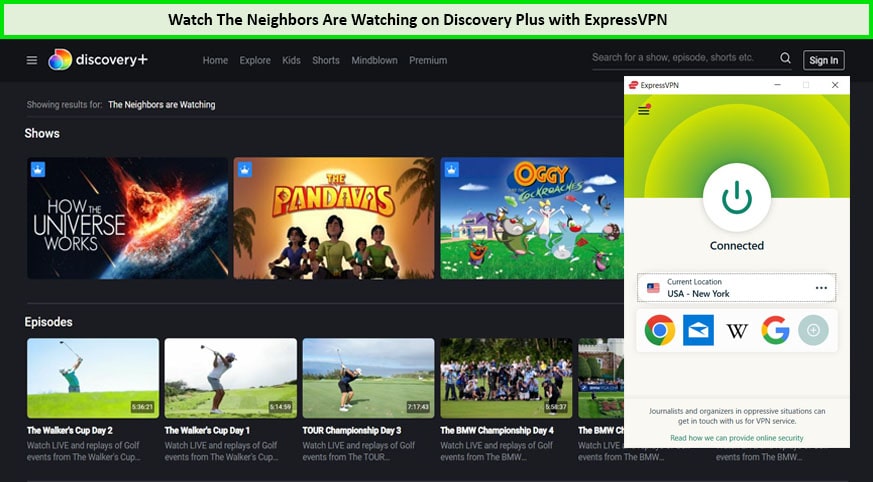 Watch-The-Neighbors-Are-Watching-outside-USA-on-Discovery-plus-with-ExpressVPN