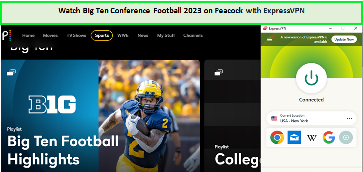 unblock-Big-Ten-Conference-Football-2023-in-Italy-on-Peacock-TV-with-ExpressVPN